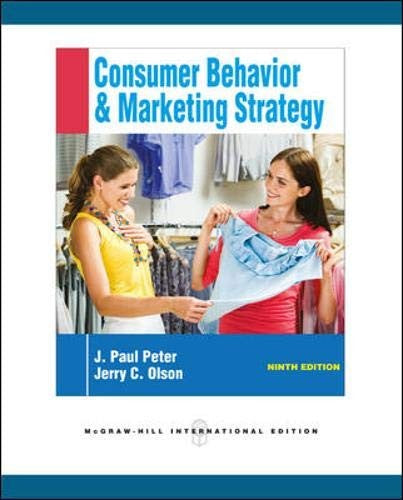 Consumer Behavior (Int'l Ed)