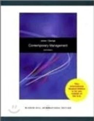 Contemporary Management