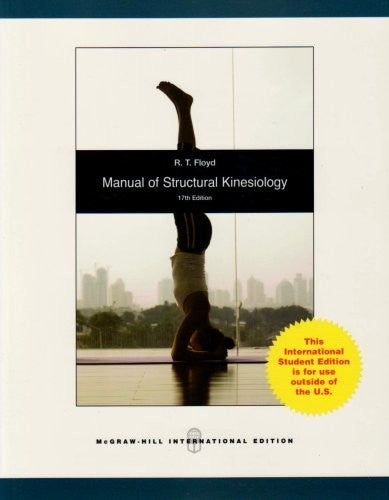 Manual of Structural Kinesiology