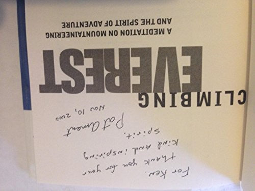 Climbing Everest: A Meditation on Mountaineering and the Spirit of Adventure