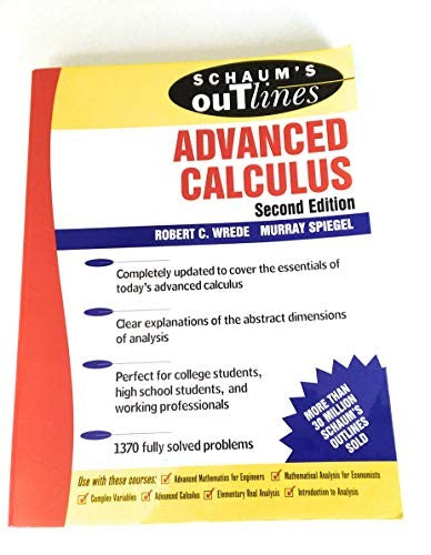 Schaum's Outline of Advanced Calculus, Second Edition