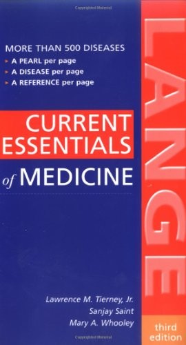 CURRENT Essentials of Medicine, Third Edition