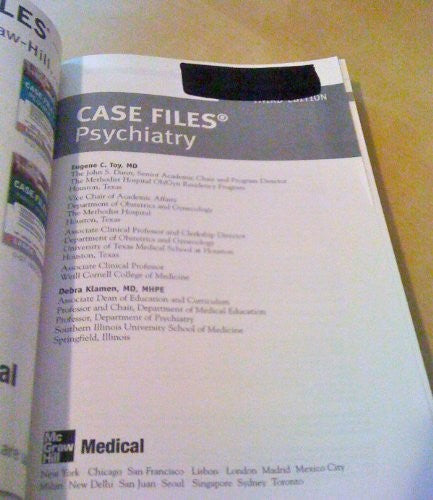 Case Files Psychiatry, Third Edition