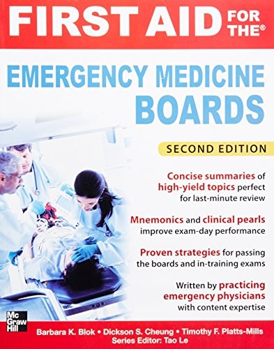 First Aid for the Emergency Medicine Boards 2/E