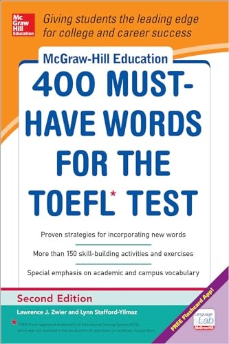 McGraw-Hill Education 400 Must-Have Words for the TOEFL