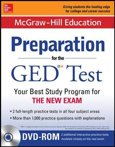 McGraw-Hill Education Preparation for the GED (R) Test with DVD-ROM