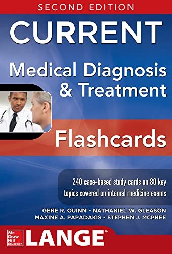 CURRENT Medical Diagnosis and Treatment Flashcards, 2E