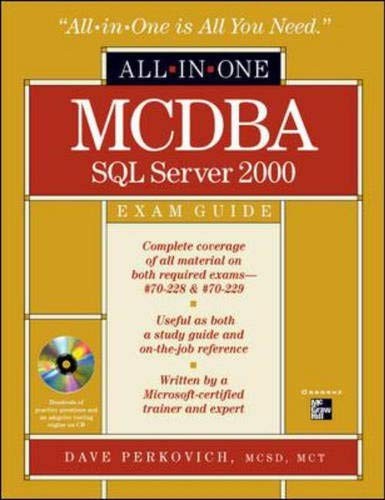 MCDBA SQL Server 2000 All-in-One Exam Guide (Book/CD Set)