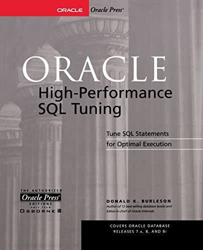 Oracle High-Performance SQL Tuning