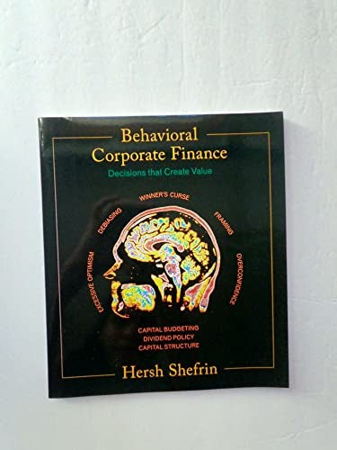Behavioral Corporate Finance