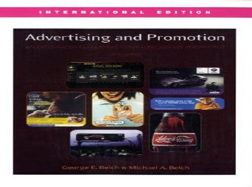 Advertising and Promotion: An Integrated Marketing Communications Perspective, 6/e, with PowerWeb