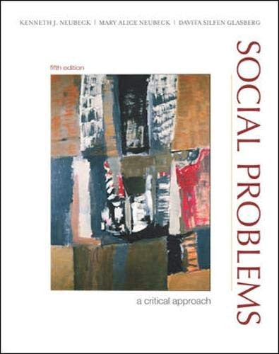 Social Problems: A Critical Approach