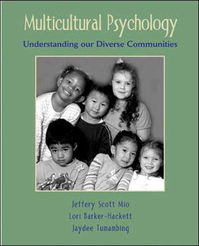 Multicultural Psychology