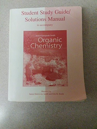 Organic Chemistry Student Study Guide