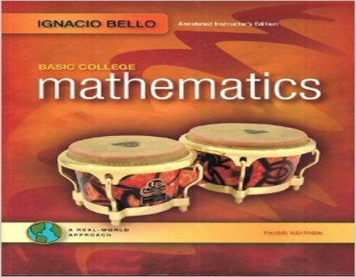 Basic College Mathematics, Annotated Instructor's Edition