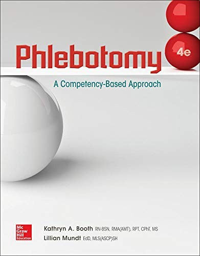 Phlebotomy: A Competency Based Approach