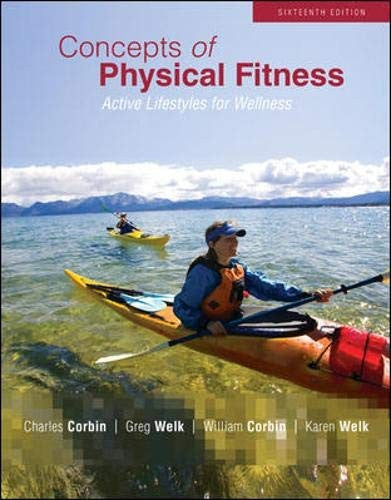 Concepts of Physical Fitness: Active Lifestyles for Wellness