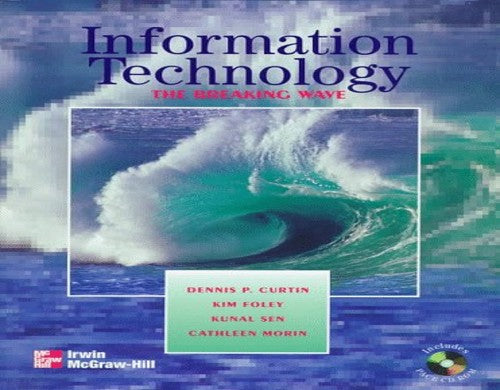 Information Technology: The Breaking Wave with Pace CD-Rom