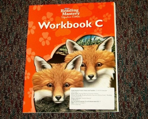 Reading Mastery Reading/Literature Strand Grade 1, Workbook C