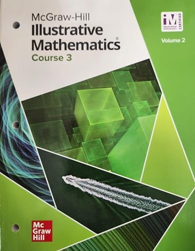 Illustrative Mathematics Course 3 Student Edition Volume 2