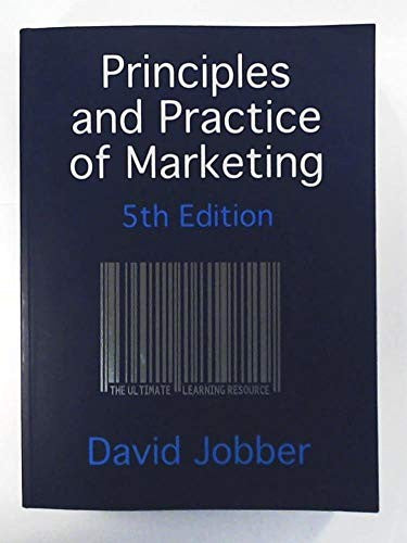 Principles and Practice of Marketing