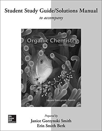 Study Guide/Solutions Manual for Organic Chemistry