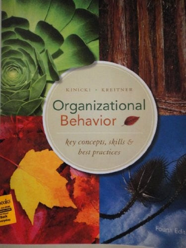 Organizational Behaviour, Key Concept, Skills& Best Practices W/fundamentals of Human Resource Management (OSU Custom Bundle)
