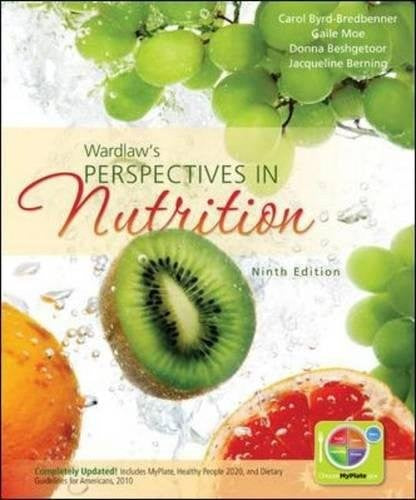 Wardlaw's Perspectives in Nutrition with Connect Access Card