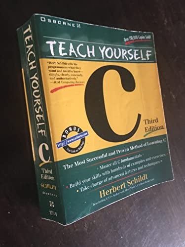TEACH YOURSELF C, THIRD EDITION