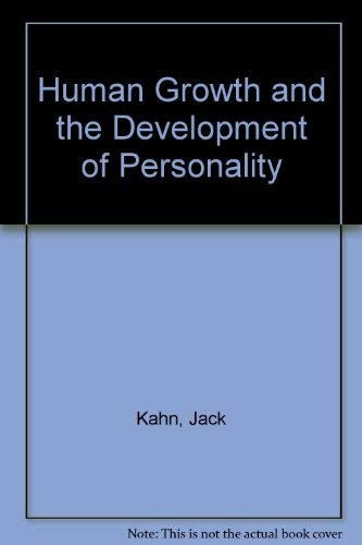 Human Growth and the Development of Personality