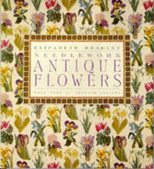 Antique Flowers in Needlework