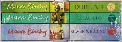 Maeve Binchy 3 book boxed set - RRP £17.97 - Dublin 4, Lilac Bus, Silver Wedding