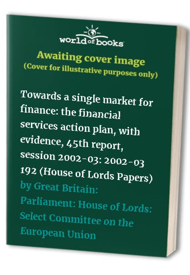 Towards a single market for finance
