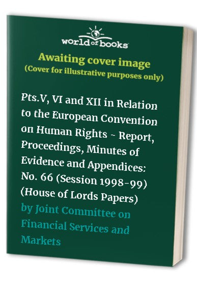 Draft Financial Services and Markets Bill