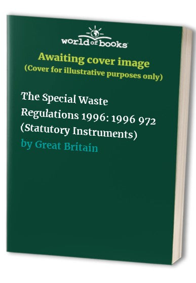 The Special Waste Regulations 1996