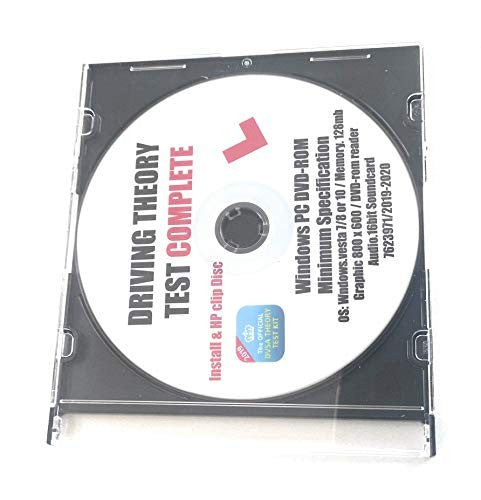 The official DVSA theory test KIT for car drivers pack