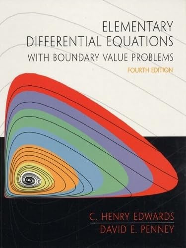 Elementary Differential Equations with Boundary Value Problems