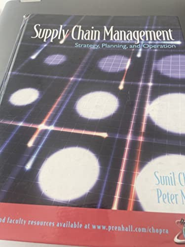 Supply Chain Management