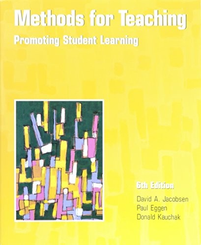 Methods for Teaching