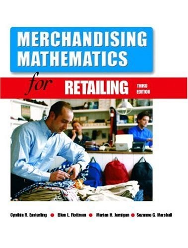 Merchandising Mathematics for Retailing