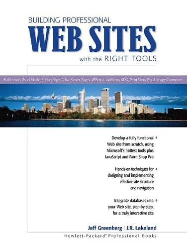 Building Professional Web Sites with the Right Tools