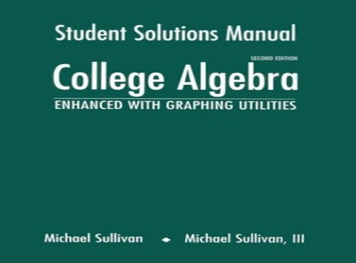 Student Solutions Manual