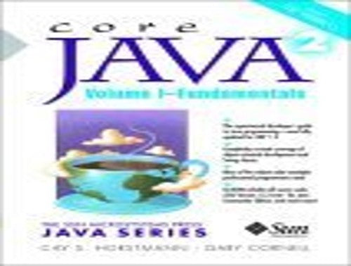Core Java 2, Volume I--Fundamentals