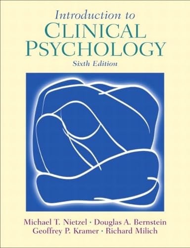 Introduction to Clinical Psychology