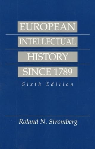 European Intellectual History Since 1789