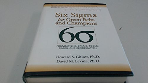 Six Sigma for Green Belts and Champions