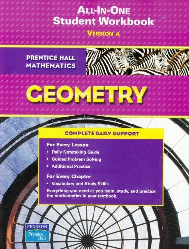 Prentice Hall Math 2007 Student Workbook Geometry