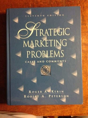 Strategic Marketing Problems