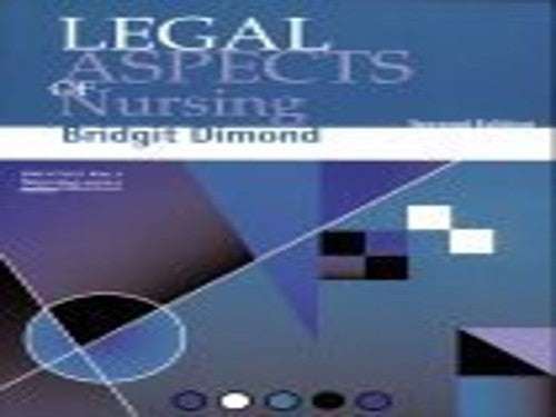 Legal Aspects of Nursing (Prentice Hall Nursing Series)