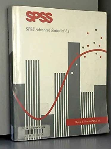 Spss Advanced Statistics 6.1